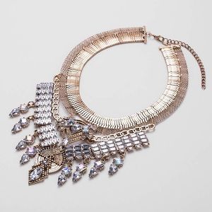 Rustic Bohemian Vintage Statement Necklace